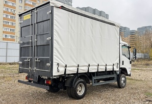 ISUZU KV100 4×4 (МРМ 3,5т) БОРТ-ТЕНТ СДВИЖНЫЕ ШТОРЫ И КРЫША 4,2м